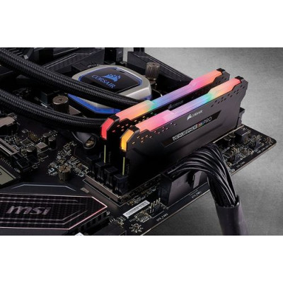 Оперативная память DRAM Corsair VENGEANCE RGB PRO CMW16GX4M2C3200C16 KIT 16GB Оперативная память DRAM Corsair VENGEANCE RGB PRO CMW16GX4M2C3200C16 KIT 16GB