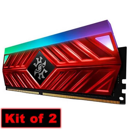 זיכרון לנייח DRAM Adata XPG SPECTRIX D41 AX4U3000316G16-DR41 KIT 32GB 2X16GB DDR4 3000MHz