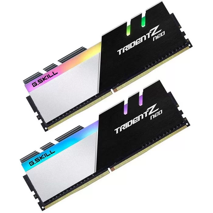 Desktop Memory DRAM G.Skill Trident Z Neo F4-3600C18D-32GTZN KIT 32GB (2x16GB) DDR4 DIMM 3600MHz 18-22-22-42 1.35V OEM, no package Color:black, silver Desktop Memory DRAM G.Skill Trident Z Neo F4-3600C18D-32GTZN KIT 32GB (2x16GB) DDR4 DIMM 3600MHz 18-22-22-42 1.35V OEM, no package Color:black, silver