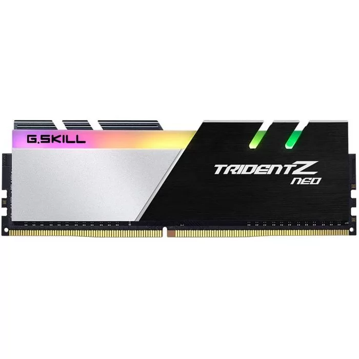 Desktop Memory DRAM G.Skill Trident Z Neo F4-3600C18D-32GTZN KIT 32GB (2x16GB) DDR4 DIMM 3600MHz 18-22-22-42 1.35V OEM, no package Color:black, silver Desktop Memory DRAM G.Skill Trident Z Neo F4-3600C18D-32GTZN KIT 32GB (2x16GB) DDR4 DIMM 3600MHz 18-22-22-42 1.35V OEM, no package Color:black, silver