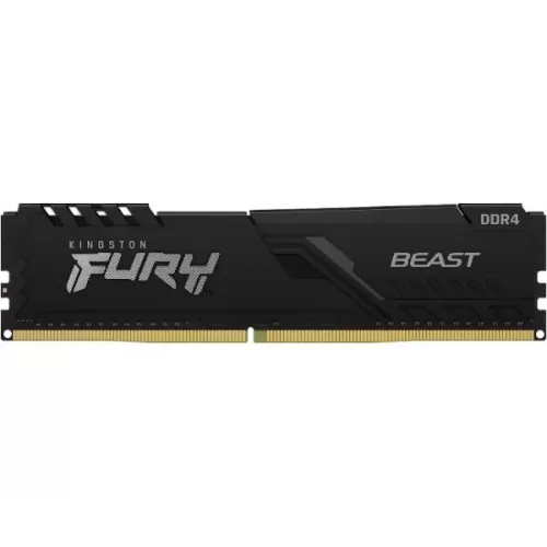 Оперативная память DRAM Kingston Fury Beast KF432C16BB/16 16GB DDR4 DIMM 3200MHz CL16 Цвет:чёрный Оперативная память DRAM Kingston Fury Beast KF432C16BB/16 16GB DDR4 DIMM 3200MHz CL16 Цвет:чёрный