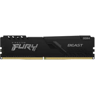 Оперативная память DRAM Kingston Fury Beast KF432C16BB/16 16GB DDR4 DIMM 3200MHz CL16 Цвет:чёрный Оперативная память DRAM Kingston Fury Beast KF432C16BB/16 16GB DDR4 DIMM 3200MHz CL16 Цвет:чёрный
