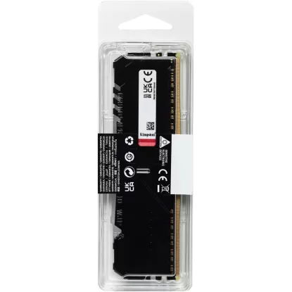 זיכרון לנייח DRAM Kingston Fury Beast RGB KF437C19BBA/8 8GB DDR4 DIMM 3733MHz CL19 צבע שחור