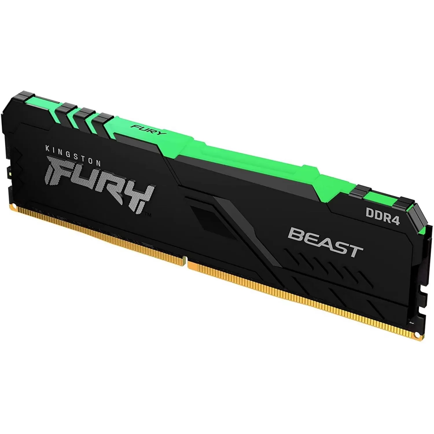 Desktop Memory DRAM Kingston Fury Beast RGB KF436C17BBA/8 8GB DDR4 DIMM 3600MHz CL17 Color:black
