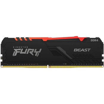 זיכרון לנייח DRAM Kingston Fury Beast RGB KF436C17BBA/8 8GB DDR4 3600MHz CL17 זיכרון לנייח DRAM Kingston Fury Beast RGB KF436C17BBA/8 8GB DDR4 3600MHz CL17