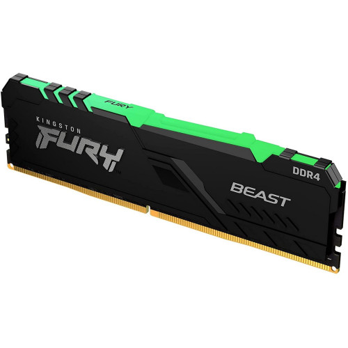 Оперативная память DRAM Kingston Fury Beast RGB KF436C17BBA/8 8GB DDR4 3600MHz
