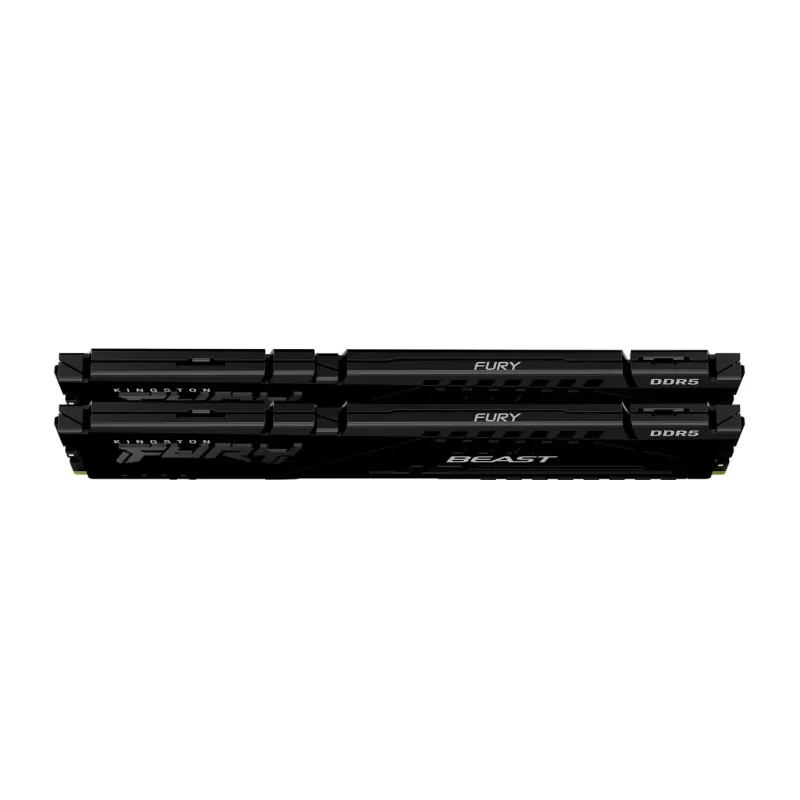 Desktop Memory DRAM Kingston Fury Beast KF556C40BBK2-16 KIT 16GB (2X8GB) DDR5 DIMM 5600MHz CL40 Color:black Desktop Memory DRAM Kingston Fury Beast KF556C40BBK2-16 KIT 16GB (2X8GB) DDR5 DIMM 5600MHz CL40 Color:black