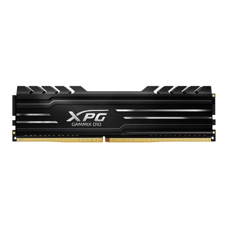 זיכרון לנייח DRAM XPG GAMMIX D10 AX4U32008G16A-SB10 8GB DDR4 DIMM 3200MHz CL16 צבע שחור זיכרון לנייח DRAM XPG GAMMIX D10 AX4U32008G16A-SB10 8GB DDR4 DIMM 3200MHz CL16 צבע שחור