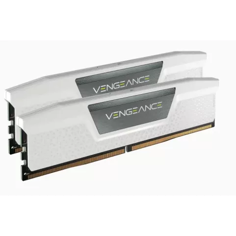 Оперативная память DRAM Corsair VENGEANCE CMK64GX5M2B5200C40W KIT 64GB (2X32GB) DDR5 DIMM 5200MHz 40-40-40-77 Цвет:белый