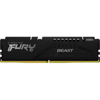 זיכרון לנייח DRAM Kingston FURY Beast KF548C38BBK2-64 KIT 64GB (2X32GB) DDR5 4800MHz CL38 1.1V צבע שחור