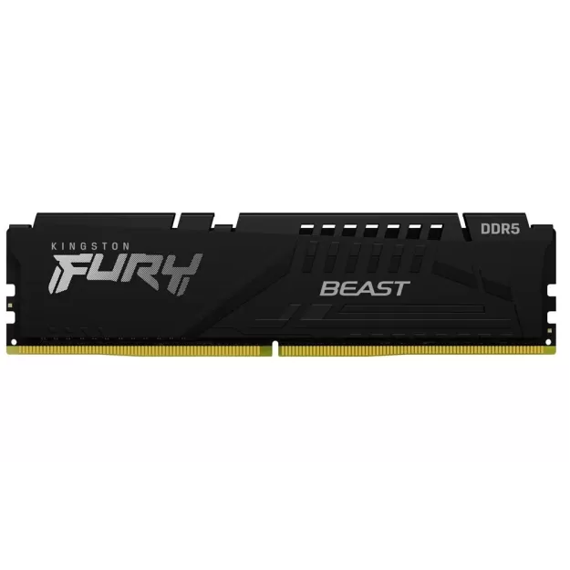 זיכרון לנייח DRAM Kingston FURY BEAST KF552C40BB-32 32GB DDR5 DIMM 5200MHz CL40 צבע שחור זיכרון לנייח DRAM Kingston FURY BEAST KF552C40BB-32 32GB DDR5 DIMM 5200MHz CL40 צבע שחור