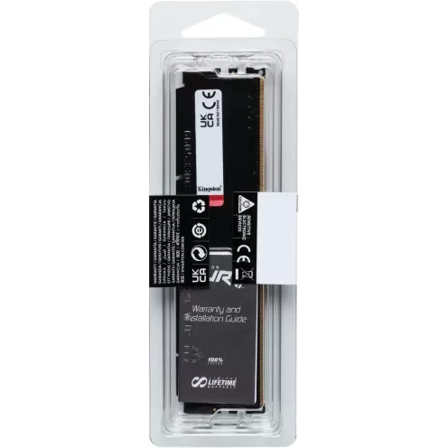 זיכרון לנייח DRAM Kingston FURY BEAST KF552C40BB-32 32GB DDR5 DIMM 5200MHz CL40 צבע שחור זיכרון לנייח DRAM Kingston FURY BEAST KF552C40BB-32 32GB DDR5 DIMM 5200MHz CL40 צבע שחור