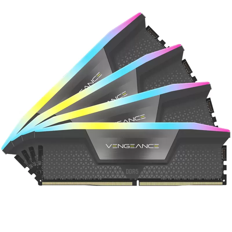 Оперативная память DRAM Corsair VENGEANCE RGB CMH192GX5M4B5200C38 KIT 192GB Оперативная память DRAM Corsair VENGEANCE RGB CMH192GX5M4B5200C38 KIT 192GB