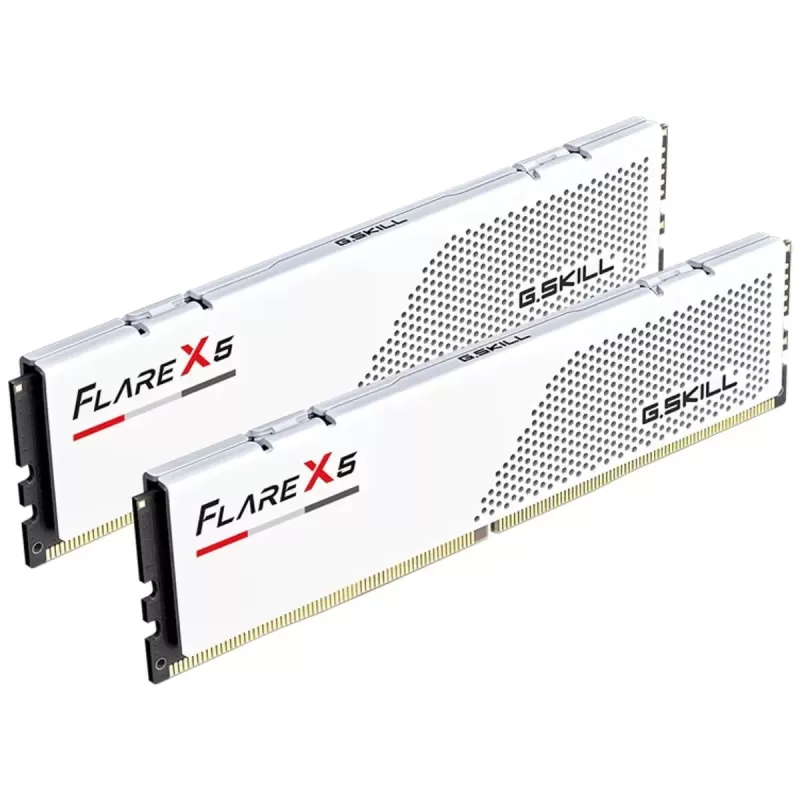 Оперативная память DRAM G.Skill Flare X5 white 6000J3636F32GX2-FX5W KIT 64GB (2X32GB) DDR5 DIMM 6000MHz CL36 1.35V