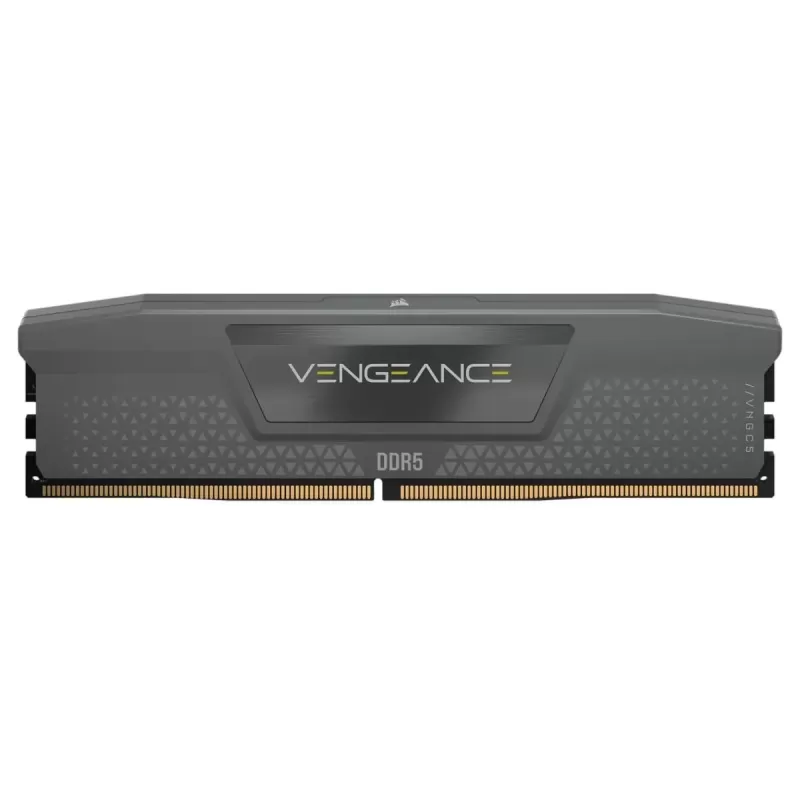 זיכרון לנייח DRAM Corsair Vengeance CMK64GX5M2D5600Z40 KIT 64GB (2x32GB) DDR5 DIMM 5600MHz 40 1.25V צבע אפור