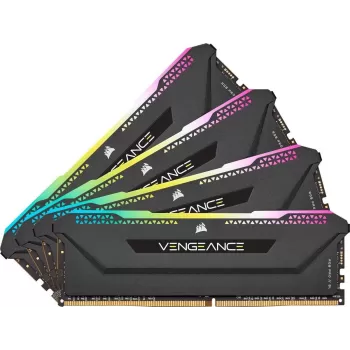 Desktop Memory DRAM Corsair VENGEANCE RGB PRO SL black CMH32GX4M4E3200C16 KIT 32GB (4x8GB) DDR4 DIMM 3200MHz 16 1.35V Desktop Memory DRAM Corsair VENGEANCE RGB PRO SL black CMH32GX4M4E3200C16 KIT 32GB (4x8GB) DDR4 DIMM 3200MHz 16 1.35V