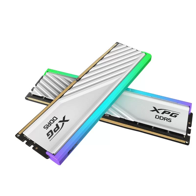 Оперативная память DRAM Adata XPG Lancer Blade RGB white AX5U6000C4816G-SLABRWH 16GB DDR5 DIMM 6000MHz CL48 Intel XMP 3.0 and AMD EXPO 1.1V