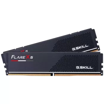 זיכרון לנייח DRAM G.Skill Flare X5 5200J4040A24GX2-FX5 KIT 48GB (2x24GB) DDR5 DIMM 5200MHz CL40 AMD EXPO 1.1V צבע שחור זיכרון לנייח DRAM G.Skill Flare X5 5200J4040A24GX2-FX5 KIT 48GB (2x24GB) DDR5 DIMM 5200MHz CL40 AMD EXPO 1.1V צבע שחור