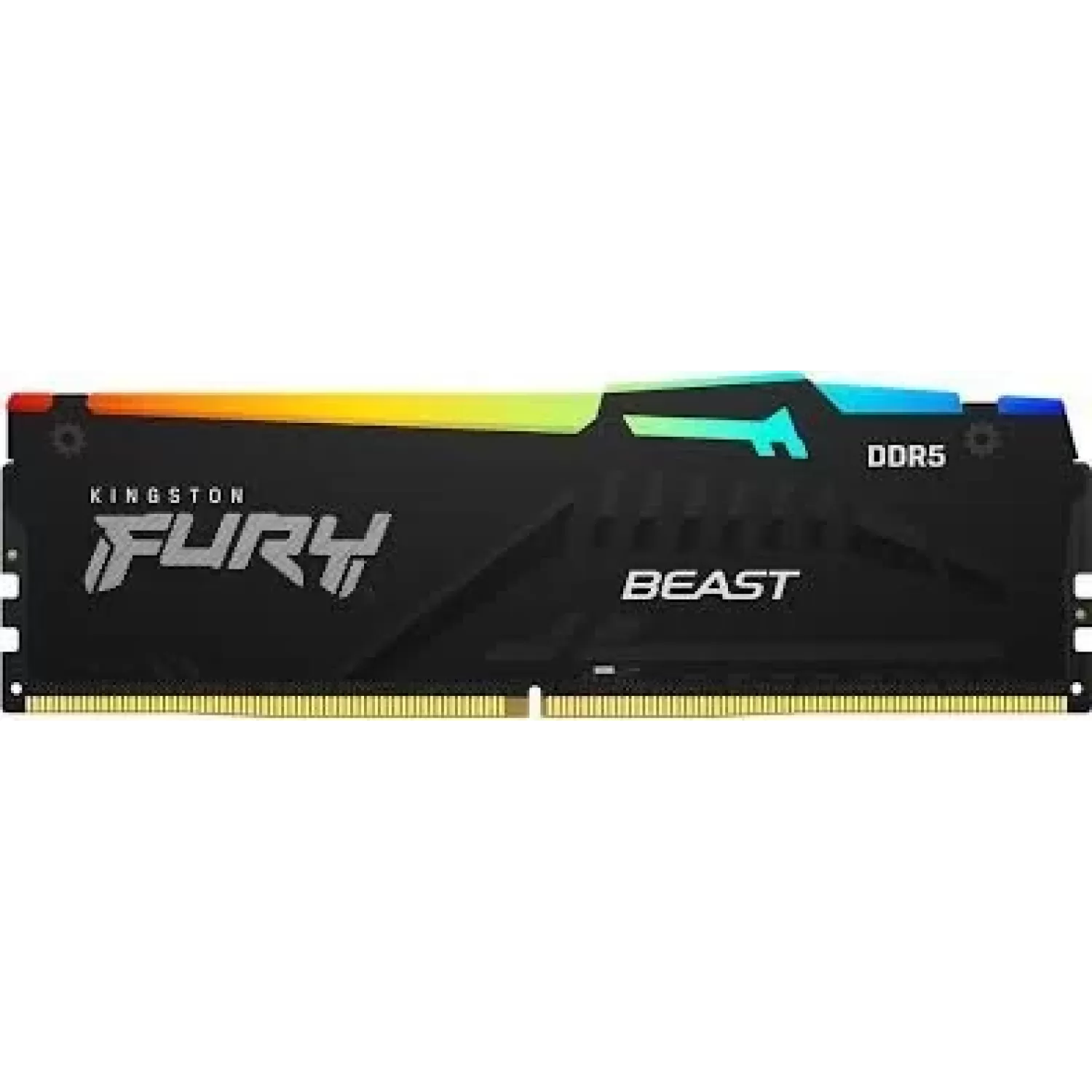 Память Kingston Fury Beast RGB C36 KF564C32BBA-16 16GB DDR5 6400MHz 32 1.1V Цвет:чёрный
