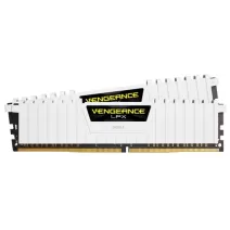 זיכרון לנייח DRAM Corsair Vengeance LPX CMK32GX4M4B3200C16W KIT 32GB (4X8GB) DDR4 3200MHz 1.35V צבע לבן