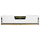 זיכרון לנייח DRAM Corsair Vengeance LPX CMK32GX4M4B3200C16W KIT 32GB (4X8GB) DDR4 3200MHz 1.35V צבע לבן