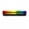 Desktop Memory DRAM Kingston Fury Beast RGB DDR5 32GB (2x16) 6800MHz C34 KF568C34BBEAK2-32 32GB DDR5 DIMM 6800MHz
