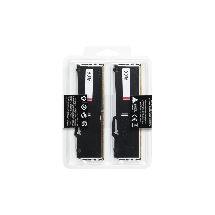 Desktop Memory DRAM Kingston Fury Beast RGB DDR5 32GB (2x16) 6800MHz C34 KF568C34BBEAK2-32 32GB DDR5 DIMM 6800MHz