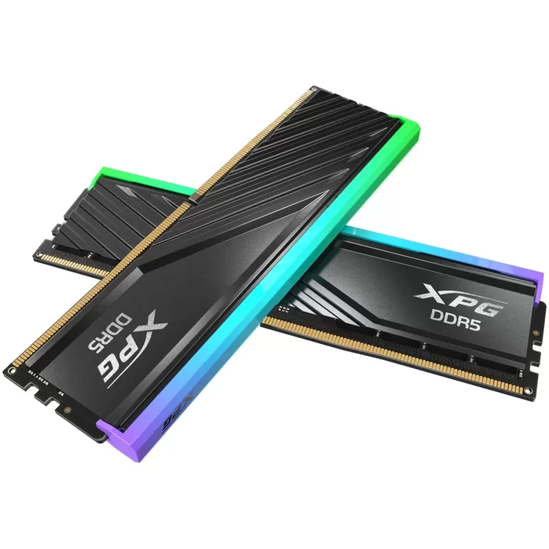 זיכרון לנייח DRAM XPG Lancer Blade RGB DDR5 16GB 6000MHz CL30 שחור AX5U6000C3016G-SLABRBK 16GB DDR5 6000MHz זיכרון לנייח DRAM XPG Lancer Blade RGB DDR5 16GB 6000MHz CL30 שחור AX5U6000C3016G-SLABRBK 16GB DDR5 6000MHz