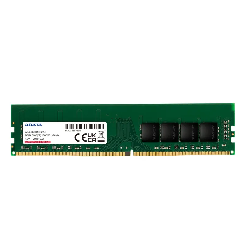 זיכרון לנייח DRAM Adata Premier 16GB DDR4 3200MHz CL22 UDIMM AD4U3200316G22-SGN 16GB DDR4 3200MHz