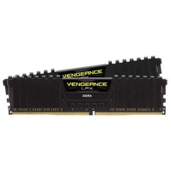 זיכרון לנייח DRAM Corsair Vengeance LPX CMK32GX4M2D3200C16 KIT 32GB (2x16GB) DDR4 3200MHz צבע שחור
