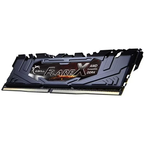 זיכרון לנייח DRAM G.Skill Flare X F4-2400C16D-16GFX KIT 16GB (2X8GB) DDR4 DIMM 2400MHz 16-16-16-39 1.2V OEM, ללא אריזה
