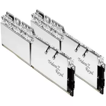 זיכרון לנייח DRAM G.Skill Trident Z Royal F4-3200C16D-16GTRS KIT 16GB (2X8GB) DDR4 DIMM 3200MHz 16-18-18-38 1.35V OEM, ללא אריזה מקורית