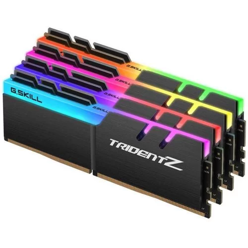 Desktop Memory DRAM G.Skill Trident Z RGB F4-3000C14Q-64GTZR KIT 64GB (4x16GB) DDR4 DIMM 3000MHz 14-14-14-34 1.35V OEM, no package