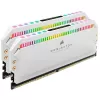 Desktop Memory DRAM Corsair DOMINATOR PLATINUM RGB CMT32GX4M4C3600C18W KIT 32GB (4X8GB) DDR4 DIMM 3600MHz CL18 Color:white