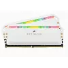 Desktop Memory DRAM Corsair DOMINATOR PLATINUM RGB CMT16GX4M2C3200C16W KIT 16GB (2X8GB) DDR4 DIMM 3200MHz 16-18-18-36 Color:white