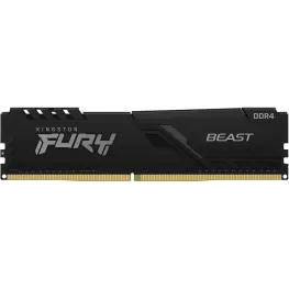 זיכרון לנייח DRAM Kingston Fury Beast KF432C16BBK2/16 KIT 16GB (2X8GB) DDR4 DIMM 3200MHz 17 cycles