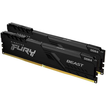זיכרון לנייח DRAM Kingston Fury Beast KF432C16BBK2/16 KIT 16GB (2X8GB) DDR4 זיכרון לנייח DRAM Kingston Fury Beast KF432C16BBK2/16 KIT 16GB (2X8GB) DDR4