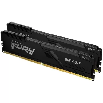 Desktop Memory DRAM Kingston Fury Beast KF432C16BBK2/16 KIT 16GB (2X8GB) DDR4 3200MHz 17 cycles