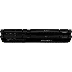 Desktop Memory DRAM Kingston Fury Beast KF548C38BBK2-32 KIT 32GB (2x16GB) DDR5 4800MHz CL38 Color:black