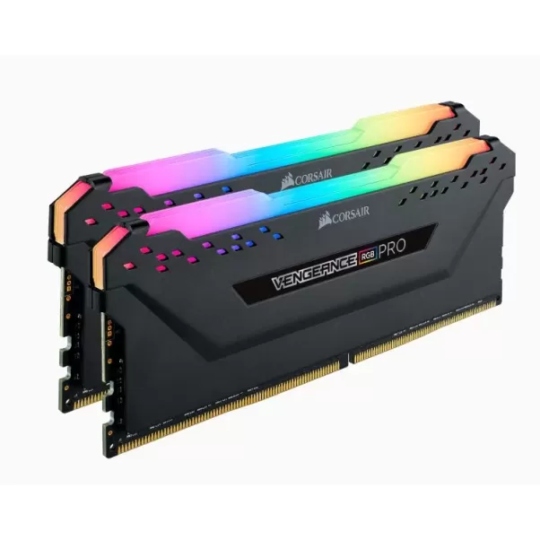 זיכרון לנייח DRAM Corsair VENGEANCE RGB PRO CMW64GX4M2K4000C18 KIT 64GB (2X32GB) DDR4 DIMM 4000MHz 18-22-22-42 צבע שחור זיכרון לנייח DRAM Corsair VENGEANCE RGB PRO CMW64GX4M2K4000C18 KIT 64GB (2X32GB) DDR4 DIMM 4000MHz 18-22-22-42 צבע שחור