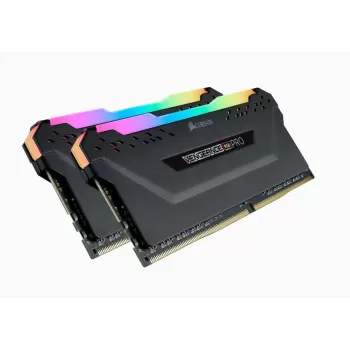 Desktop Memory DRAM Corsair VENGEANCE RGB PRO CMW64GX4M2K4000C18 KIT 64GB (2X32GB) DDR4 DIMM 4000MHz 18-22-22-42 Color:black