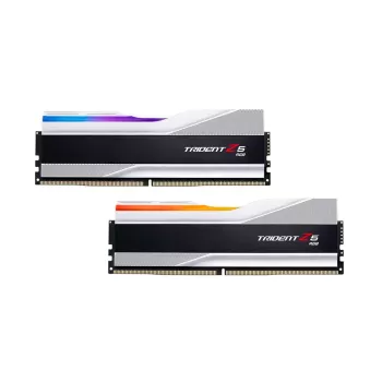 Desktop Memory DRAM G.Skill Trident Z5 RGB F5-5600U3636C16GX2-TZ5RS KIT 32GB (2x16GB) DDR5 5600MHz CL36-36-36-76 Color:silver