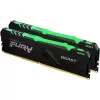 זיכרון לנייח DRAM Kingston Fury Beast RGB KF432C16BBAK2/16 KIT 16GB (2X8GB) DDR4 DIMM 3200MHz 16-18-18 1.35V צבע שחור זיכרון לנייח DRAM Kingston Fury Beast RGB KF432C16BBAK2/16 KIT 16GB (2X8GB) DDR4 DIMM 3200MHz 16-18-18 1.35V צבע שחור