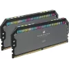 Desktop Memory DRAM Corsair DOMINATOR PLATINUM RGB CMT64GX5M2B6000Z40 AMD EXPO CMT64GX5M2B6000Z40 KIT 64GB (2X32GB) DDR5 DIMM 6000MHz CL40 Color:black