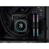 Desktop Memory DRAM Corsair DOMINATOR PLATINUM RGB CMT64GX5M2B6000Z40 AMD EXPO CMT64GX5M2B6000Z40 KIT 64GB (2X32GB) DDR5 DIMM 6000MHz CL40 Color:black