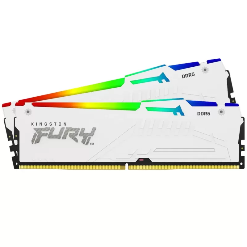 Desktop Memory DRAM Kingston Fury Beast FURY Beast RGB white KF560C30BWEAK2-32