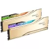 Оперативная память DRAM G.Skill Trident Z5 Royal gold 6000J2836G32GX2-TR5G KIT 64GB (2X32GB) DDR5 DIMM 6000MHz CL28 1.4V