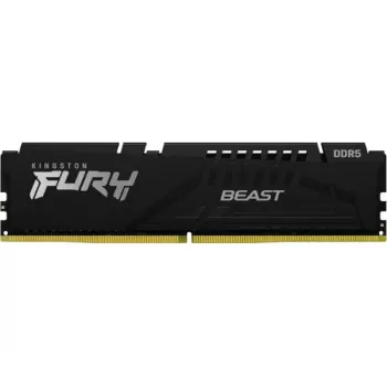 זיכרון לנייח DRAM Kingston Fury Beast KF560C30BBE-32 32GB DDR5 DIMM 6000MHz CL30 1.4V צבע שחור זיכרון לנייח DRAM Kingston Fury Beast KF560C30BBE-32 32GB DDR5 DIMM 6000MHz CL30 1.4V צבע שחור