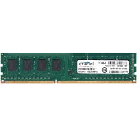 Desktop Memory DRAM Crucial CT51264BA160BJ 4GB DDR3 DIMM 1600MHz Condition:Used