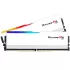 זיכרון לנייח DRAM G.Skill Ripjaws M5 RGB 6000J3040G32GX2-RM5RW KIT 64GB (2X32GB) DDR5 DIMM 6000MHz CL30 Intel XMP 3.0 1.4V צבע לבן